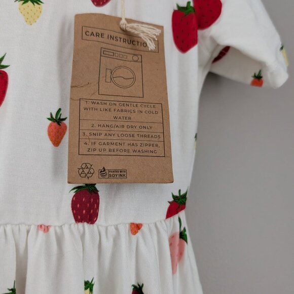 Kyte Strawberry dress 5T NWT - Picture 3 of 5